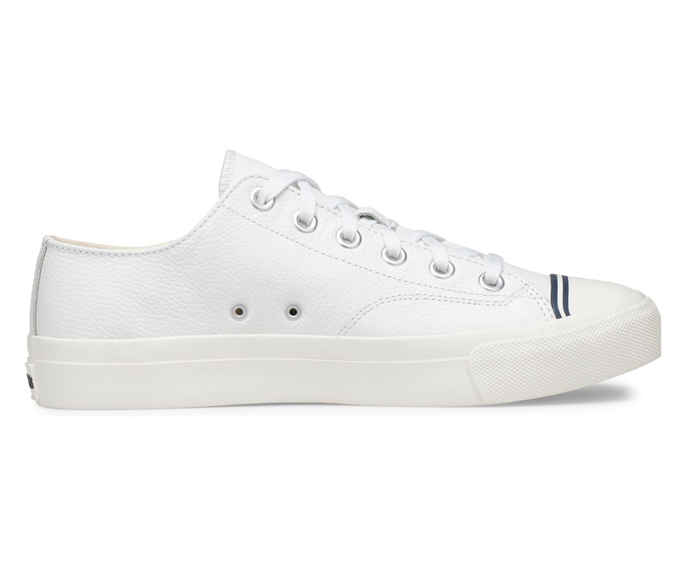 Zapatillas Keds Mujer Blancas - Royal Lo Classic Cuero - 570-DXHASN